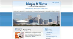 Desktop Screenshot of murphywarren.com